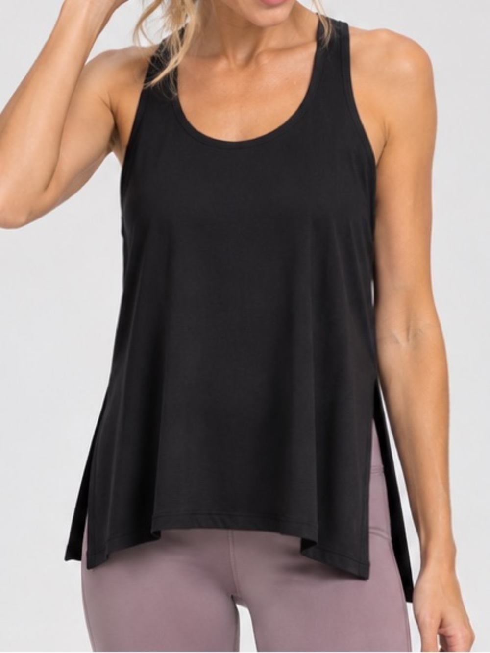NEW Lululemon SilkAppeal Side-Slit Tank Top
Black Size Medium